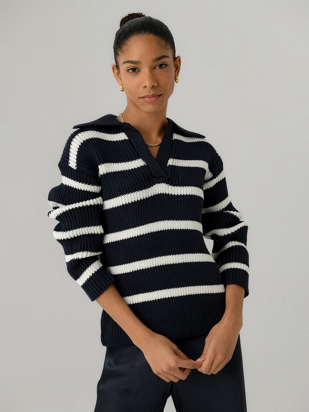 Eche Women's Striped Sweater