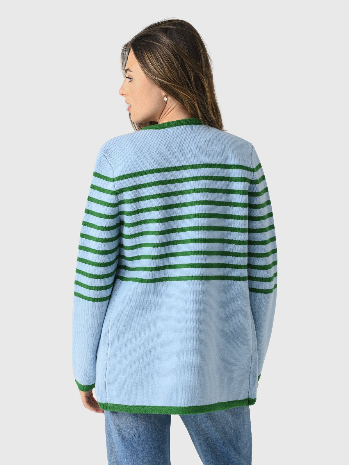 Eche Women's Knit Striped Cardigan