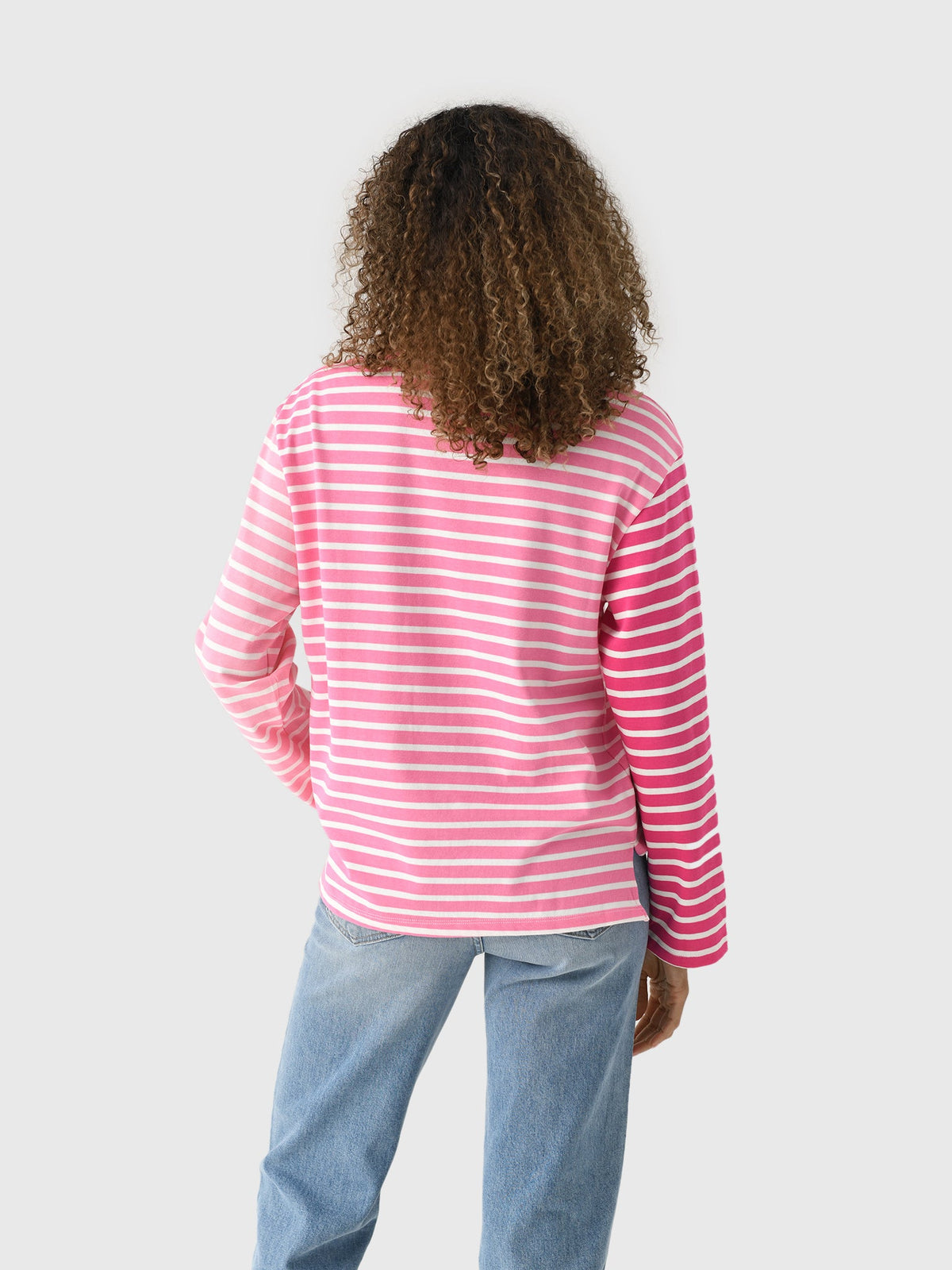 Eche Women's Stripe Color Block Shirt