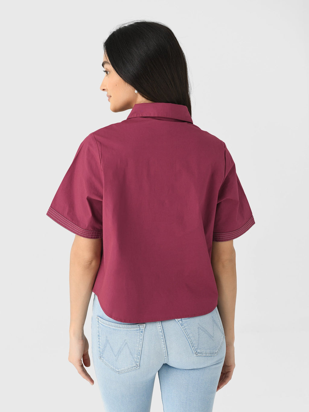 Never A Wallflower Women's Split Neck Top