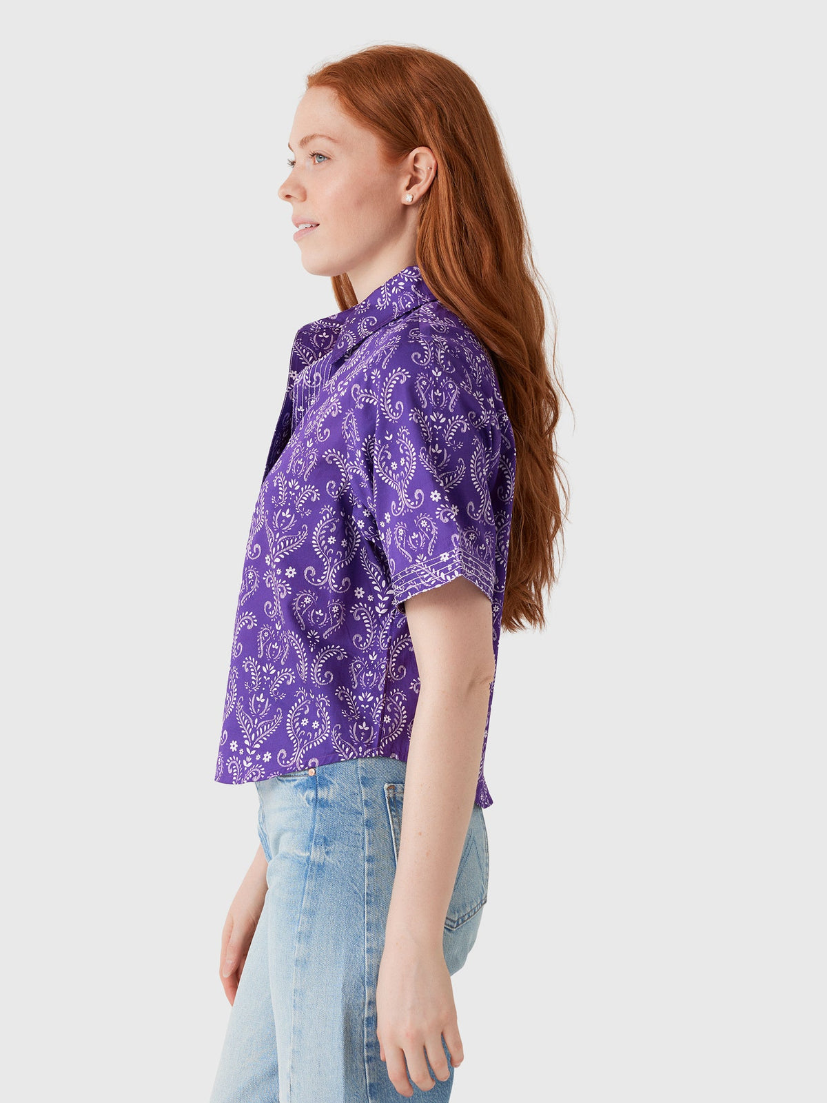 Never A Wallflower Women's Split Neck Top