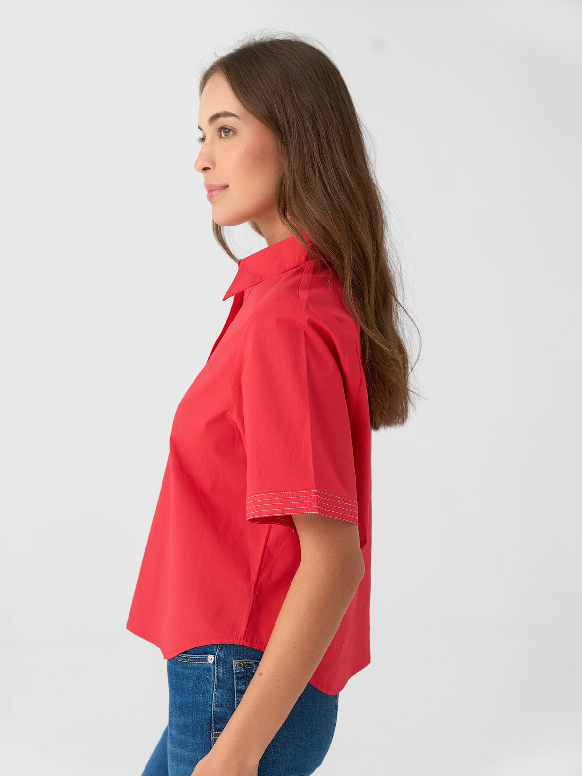 Never A Wallflower Women's Split Neck Top