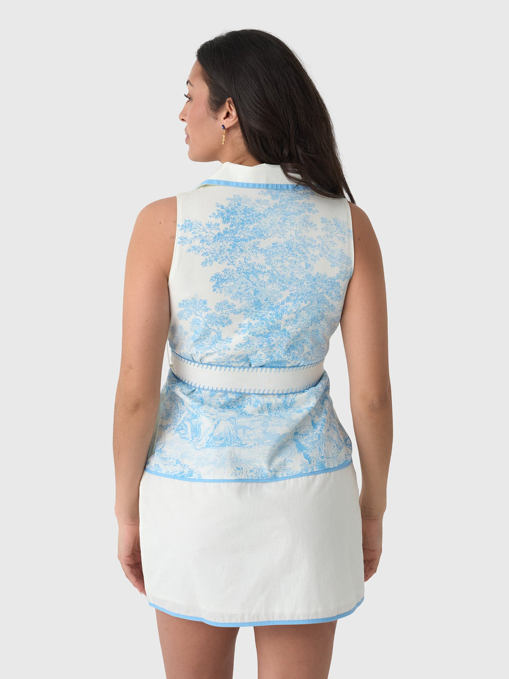 Never A Wallflower Women's Grasse Piped Short Dress