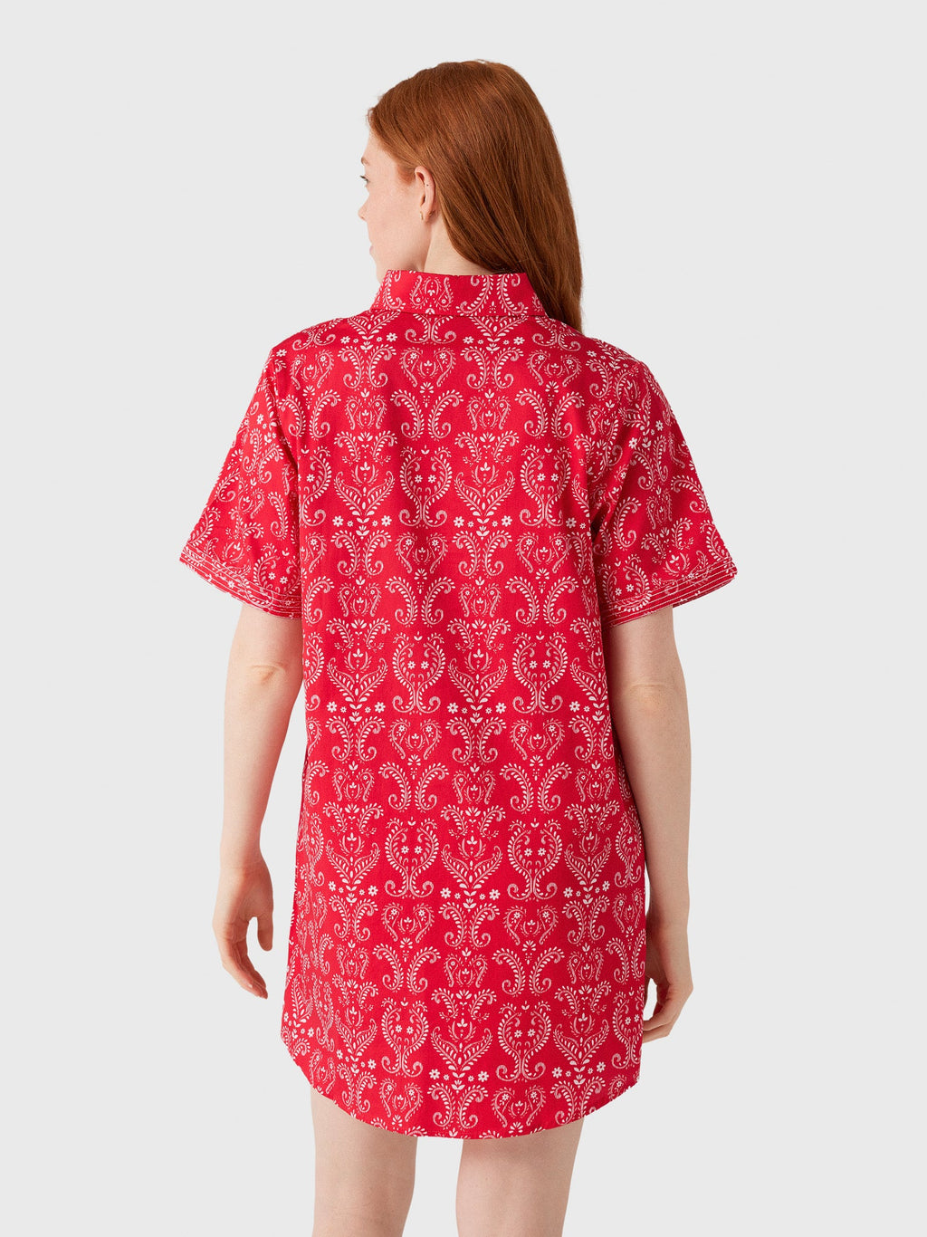 Never A Wallflower Women's Split Neck Dress