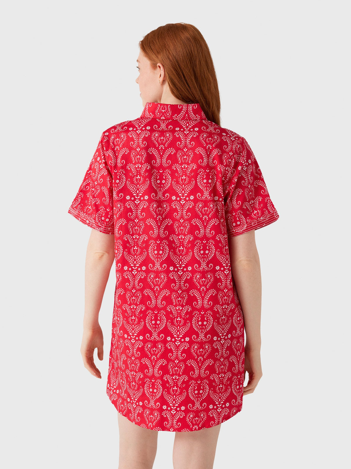 Never A Wallflower Women's Split Neck Dress