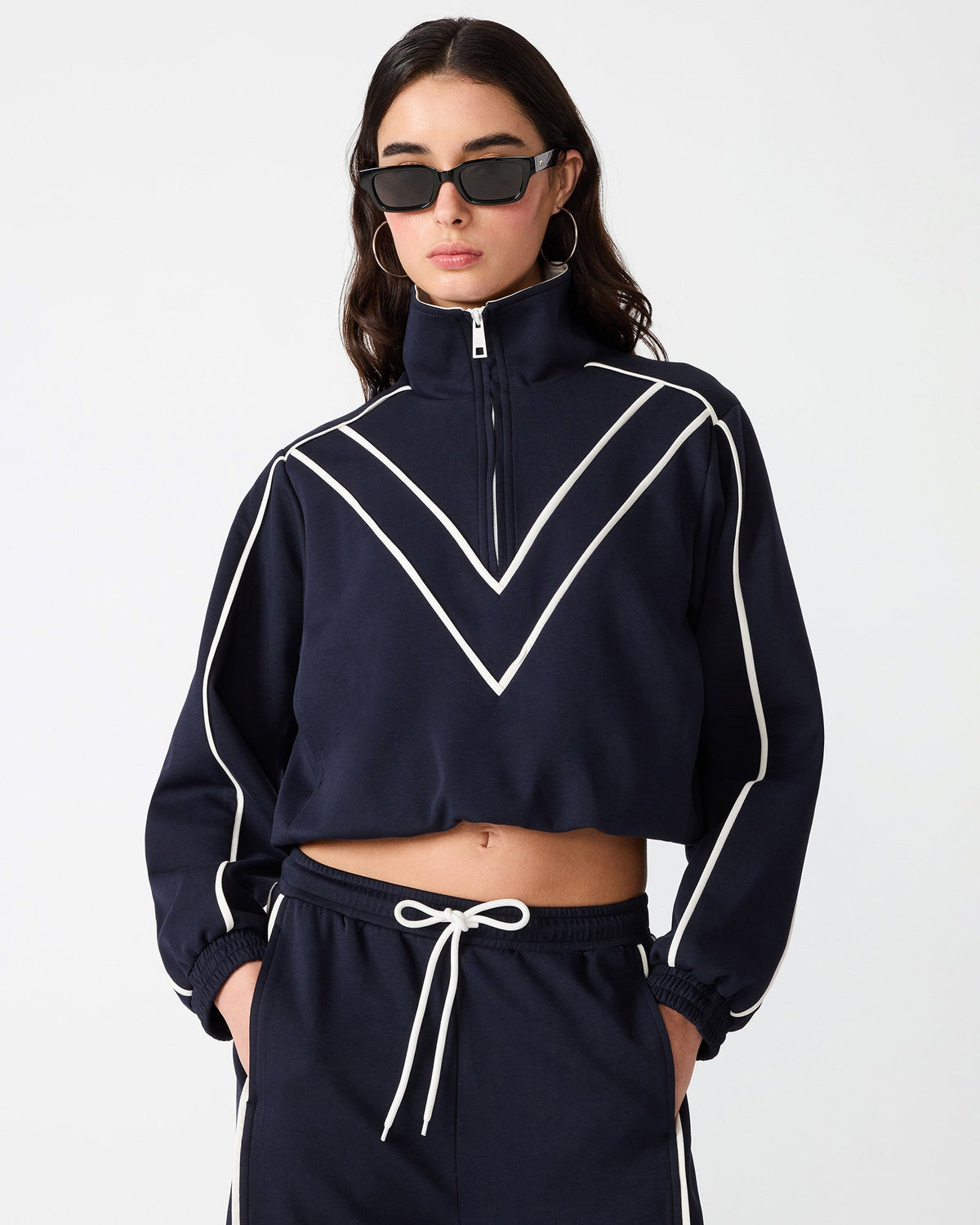 KARLINE KNIT JACKET MIDNIGHT