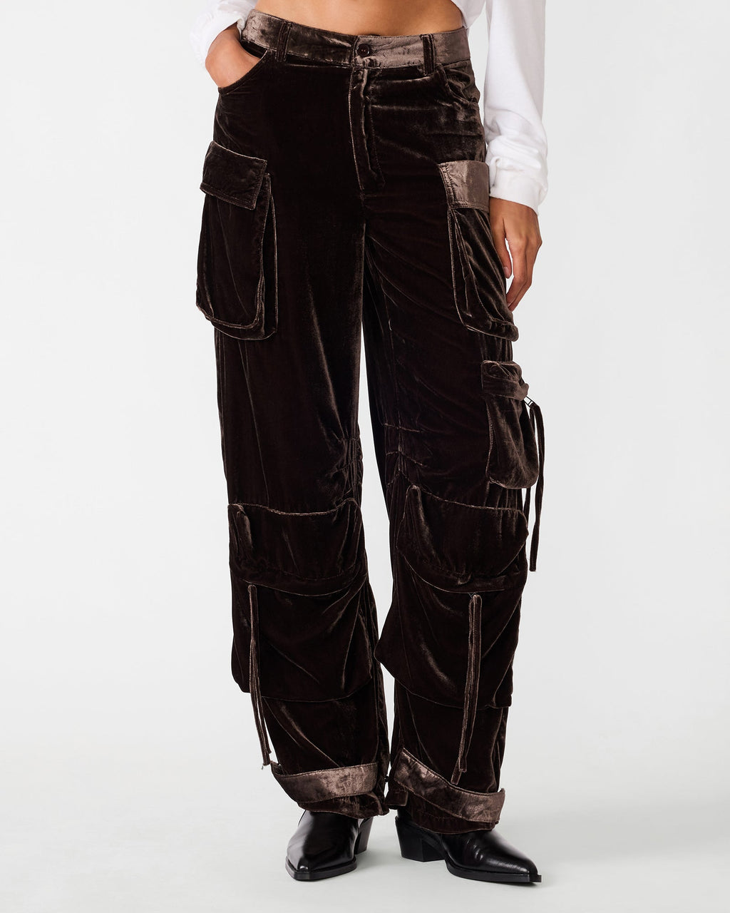 DUO PANT DARK TOFFEE
