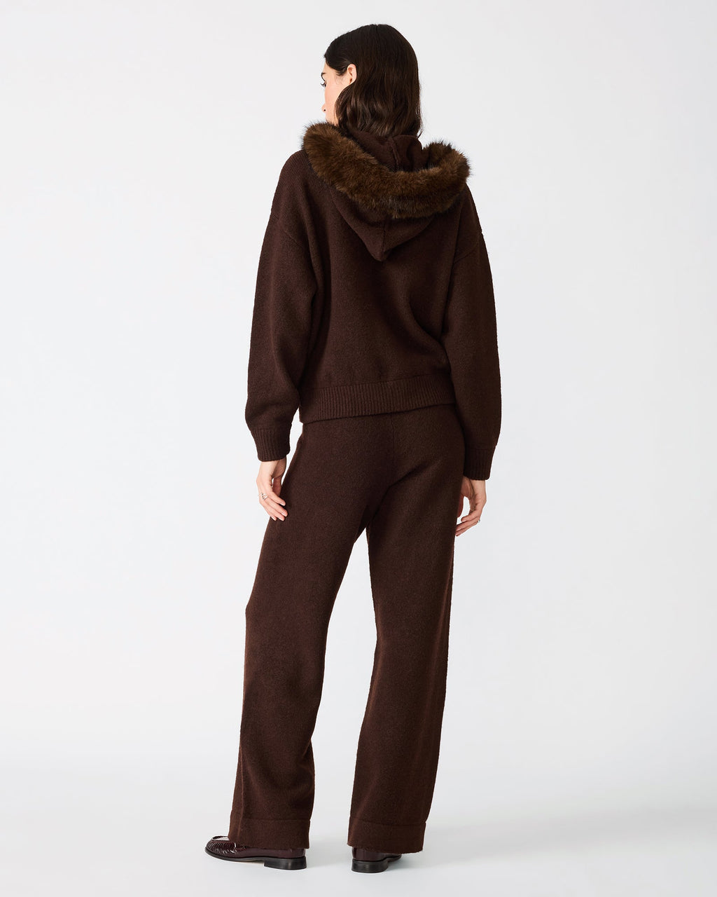 ANGELIQUE SWEATER DARK TOFFEE