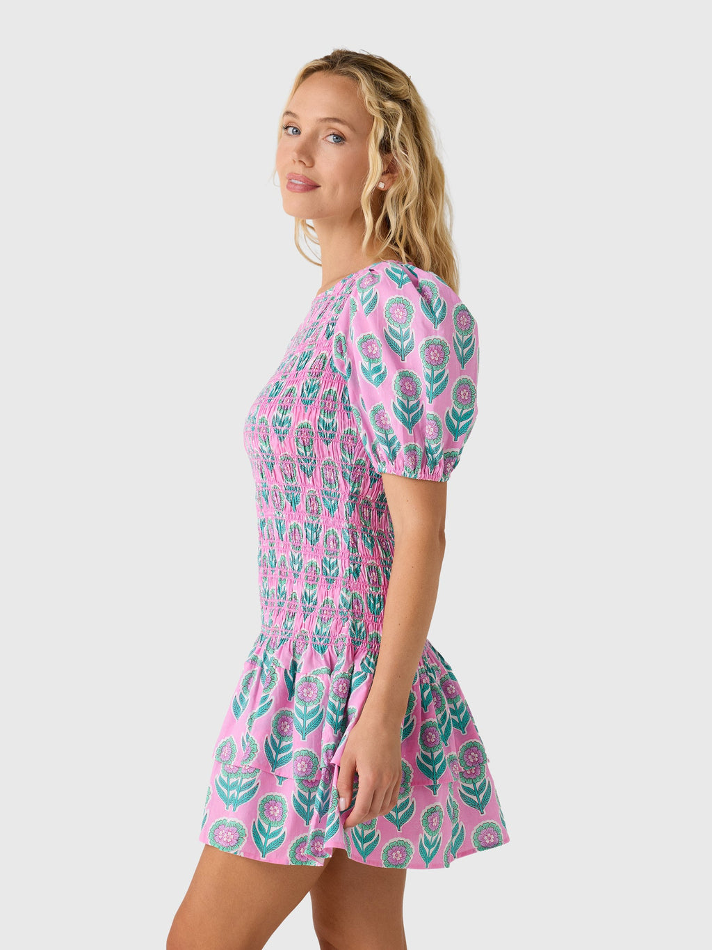 Pink City Prints Women's Nova Mini Dress