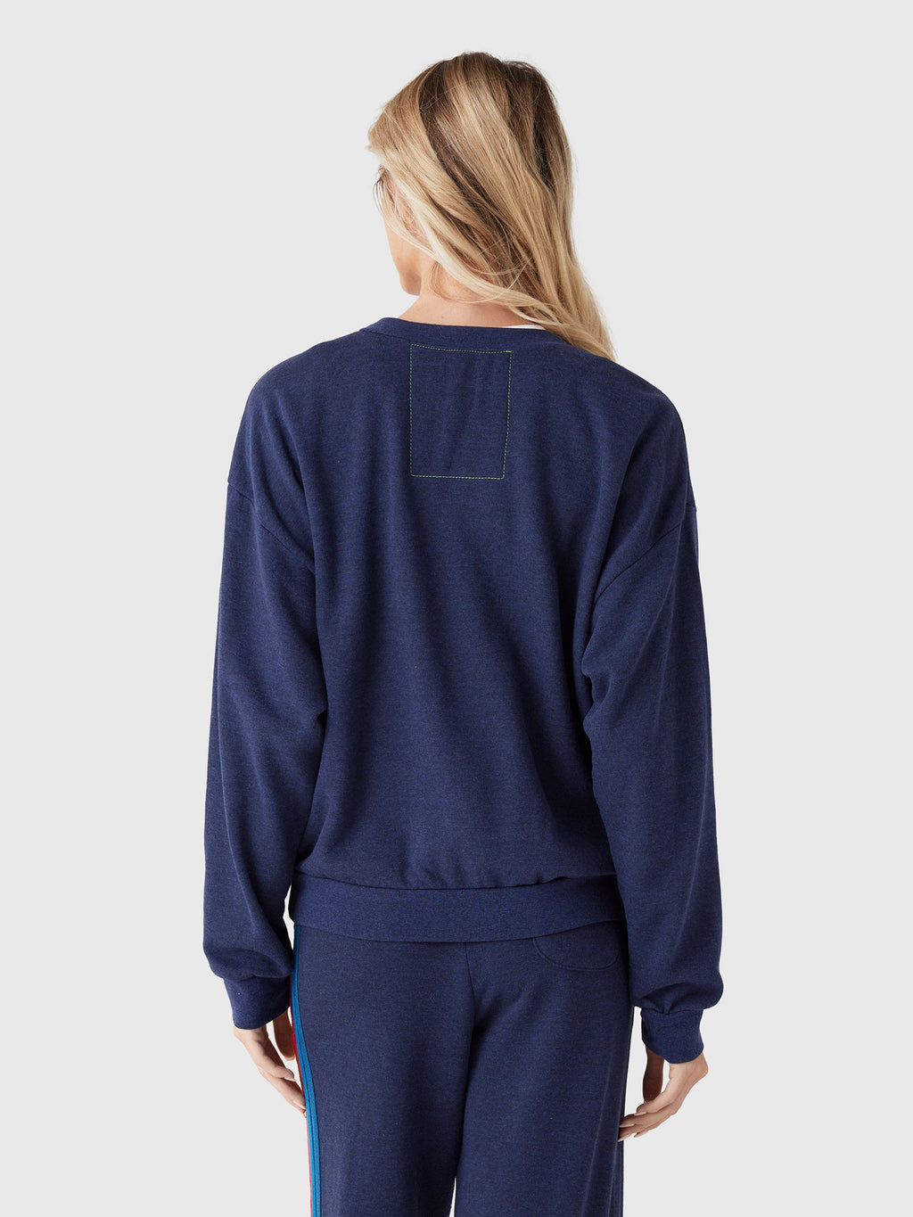 Aviator Nation Women's Bolt Fade Relaxed Crew Sweatshirt