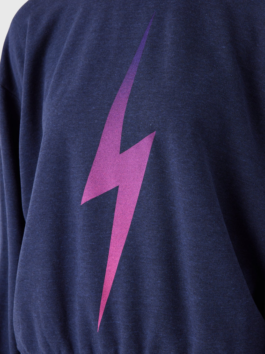 Aviator Nation Women's Bolt Fade Relaxed Crew Sweatshirt