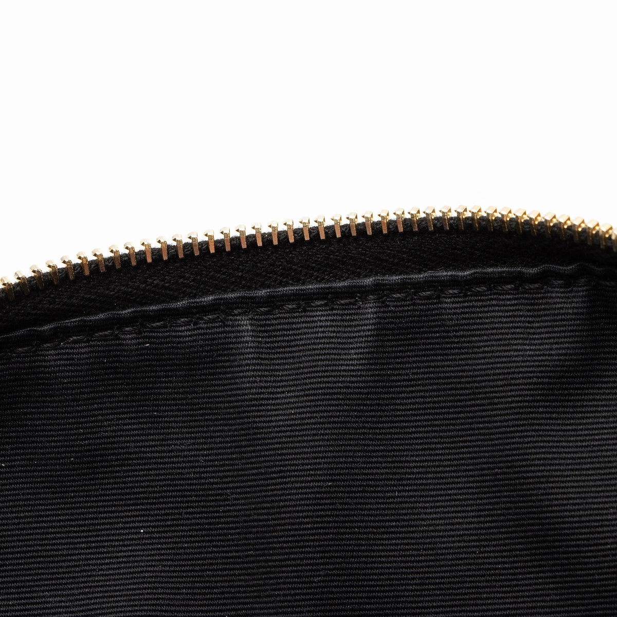 Saint Laurent Calfskin Monogram Cassandre Classic Belt Bag - Black