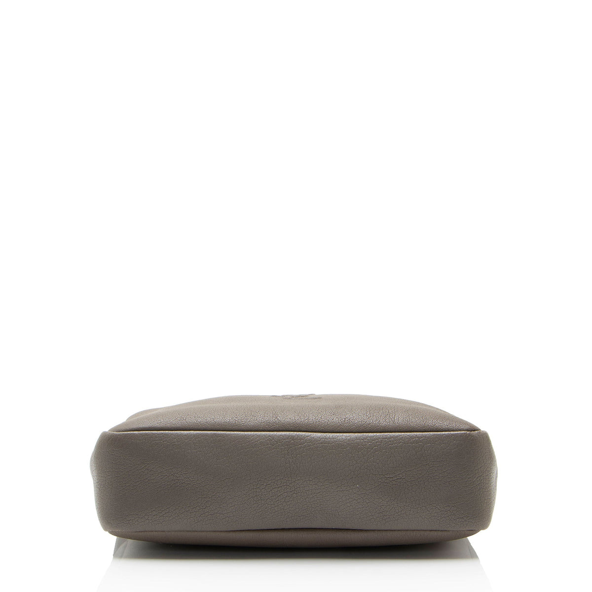 Saint Laurent Calfskin Monogram Lou Camera Bag - Grey