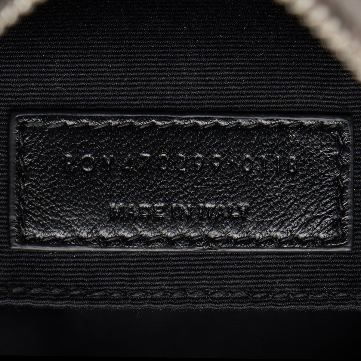 Saint Laurent Calfskin Monogram Lou Camera Bag - Grey
