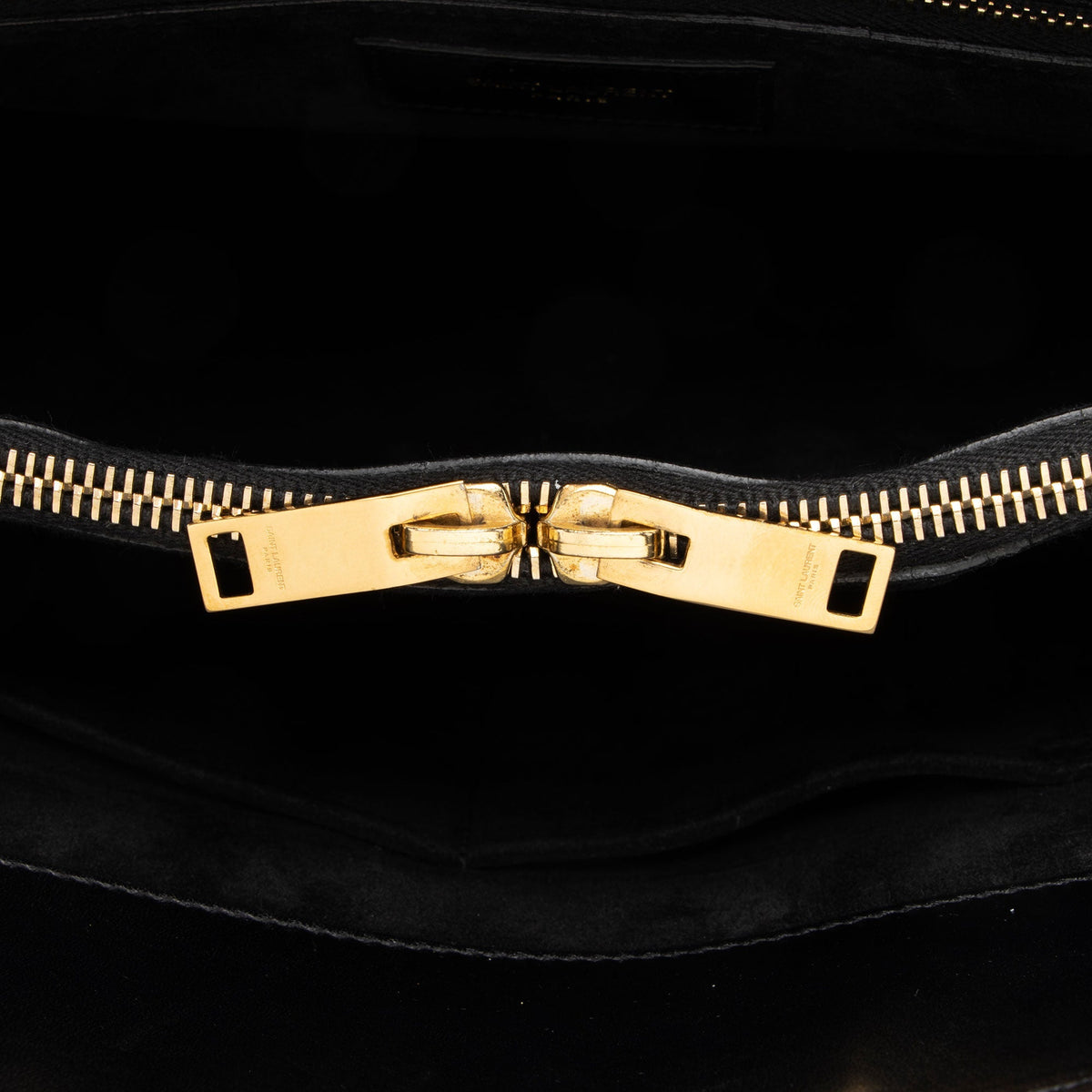 Saint Laurent Calfskin Sac De Jour Small Tote Bag - Black