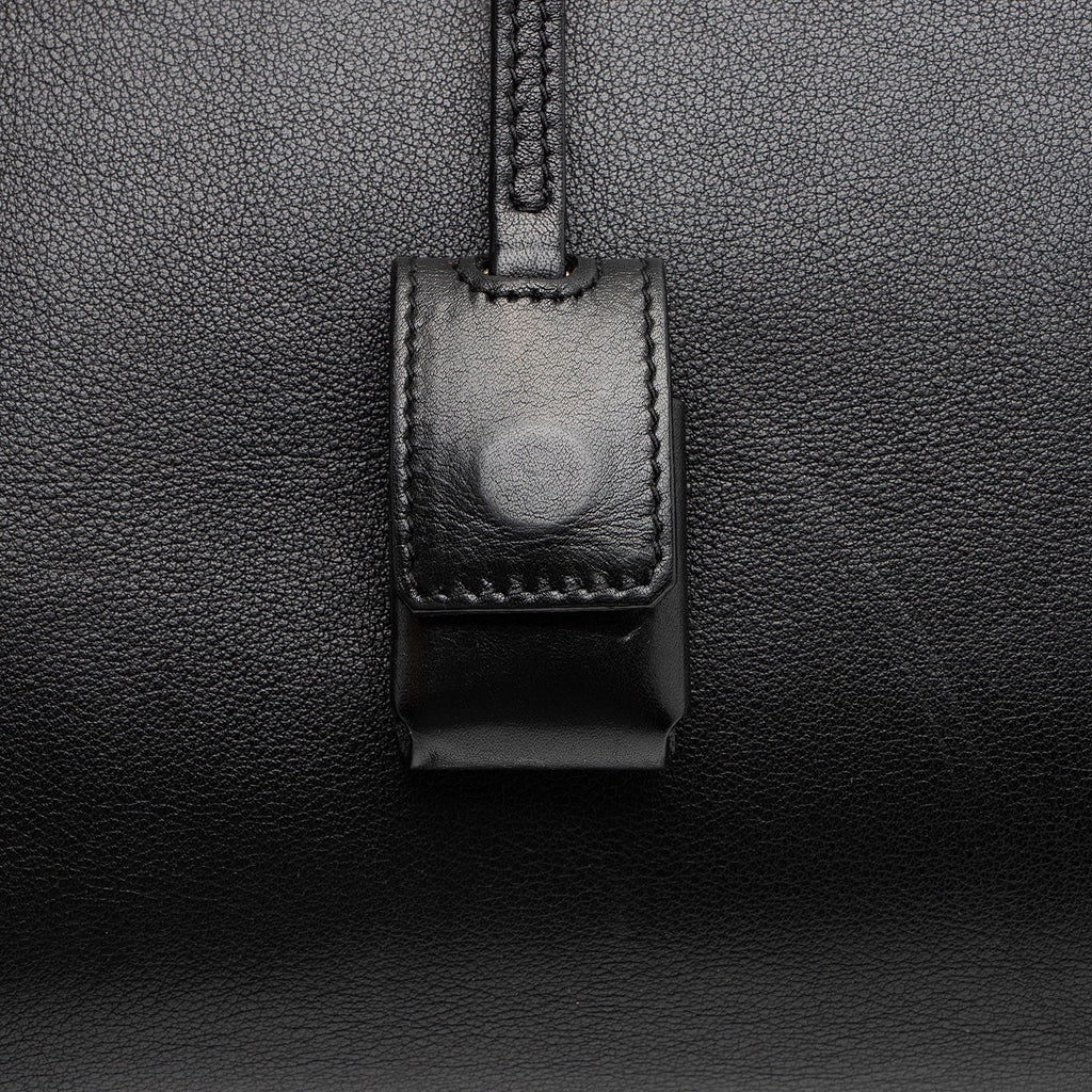Saint Laurent Calfskin Sac De Jour Small Tote Bag - Black