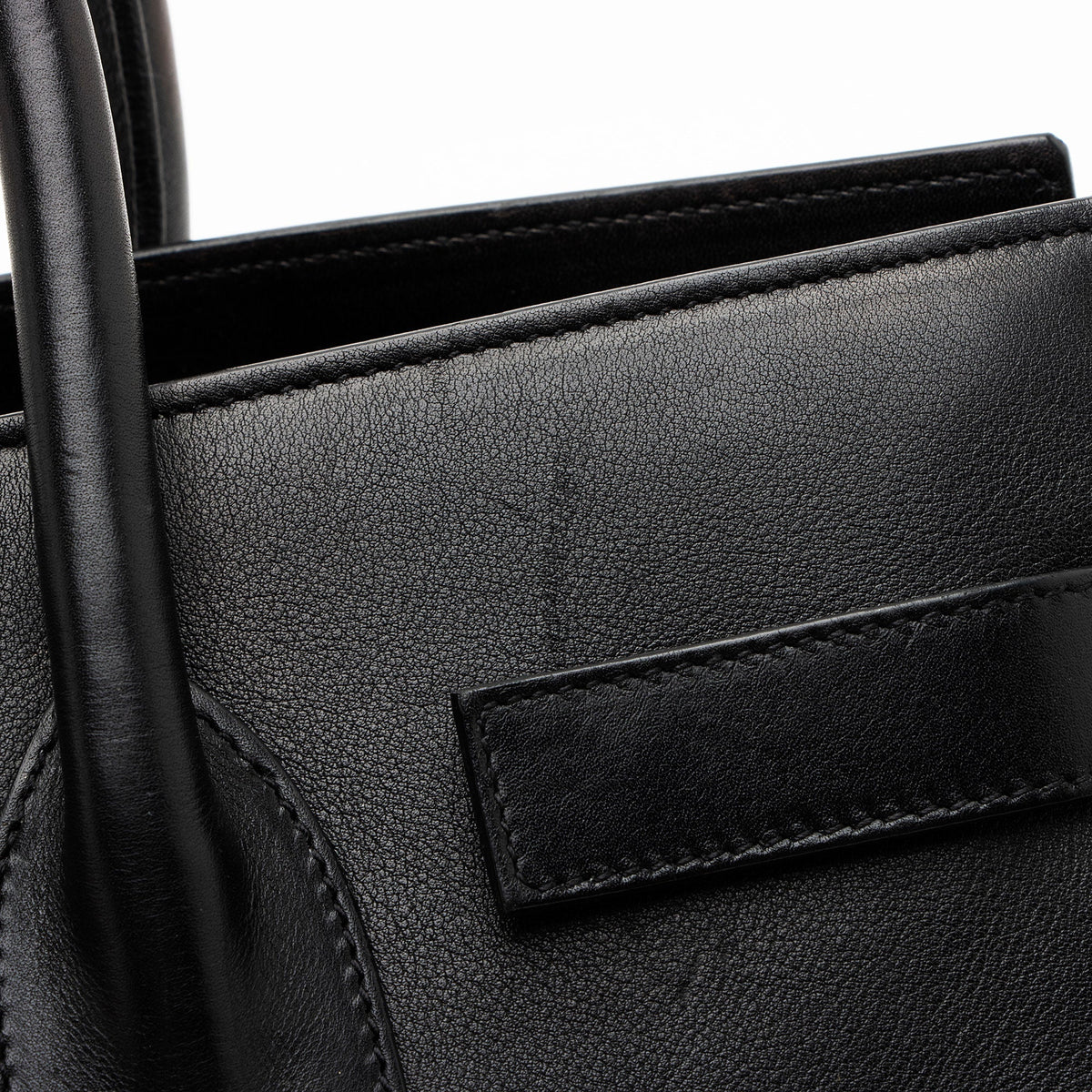 Saint Laurent Calfskin Sac De Jour Small Tote Bag - Black