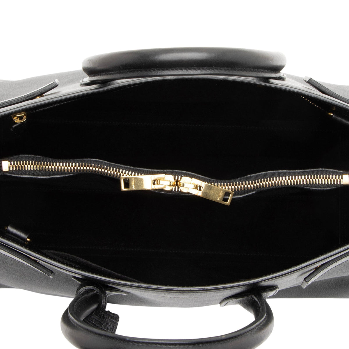 Saint Laurent Calfskin Sac De Jour Small Tote Bag - Black