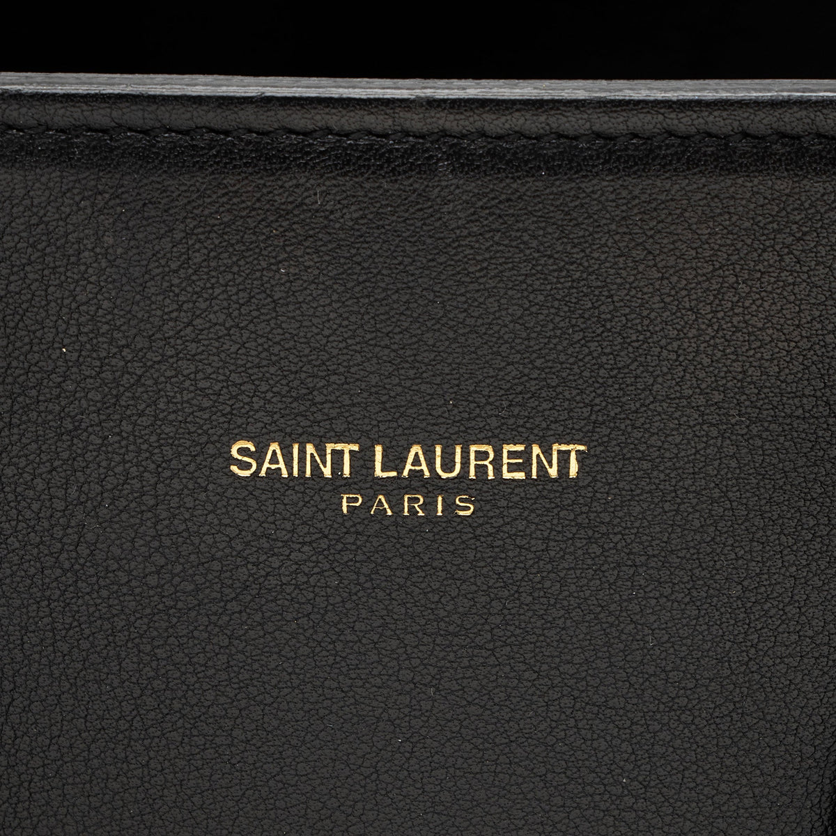 Saint Laurent Calfskin Sac De Jour Small Tote Bag - Black