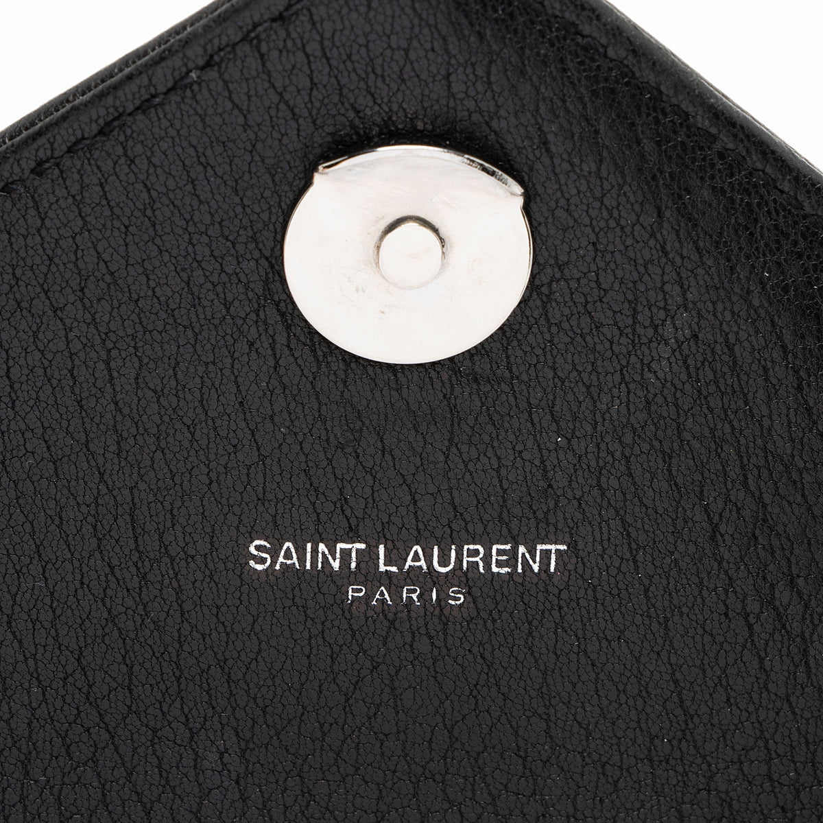 Saint Laurent Matelasse Calfskin Monogram College Large Shoulder Bag - Black
