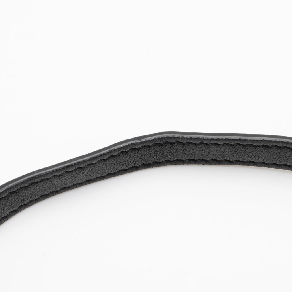 Saint Laurent Matelasse Lambskin Monogram Small Double Flap Bag - Black