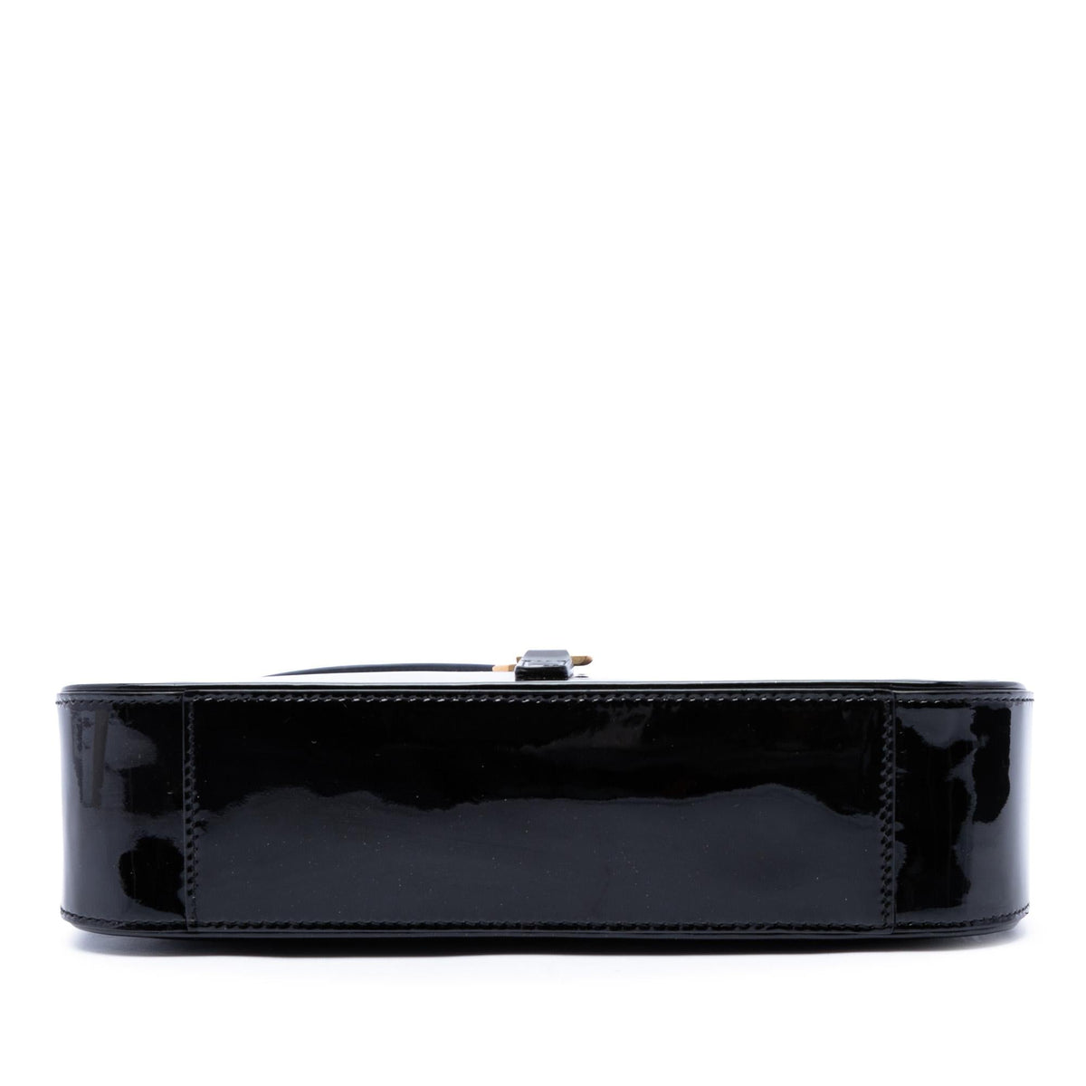 Saint Laurent Mini Patent Le 5 a 7 Shoulder Bag - Black