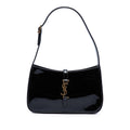 Saint Laurent Mini Patent Le 5 a 7 Shoulder Bag - Black