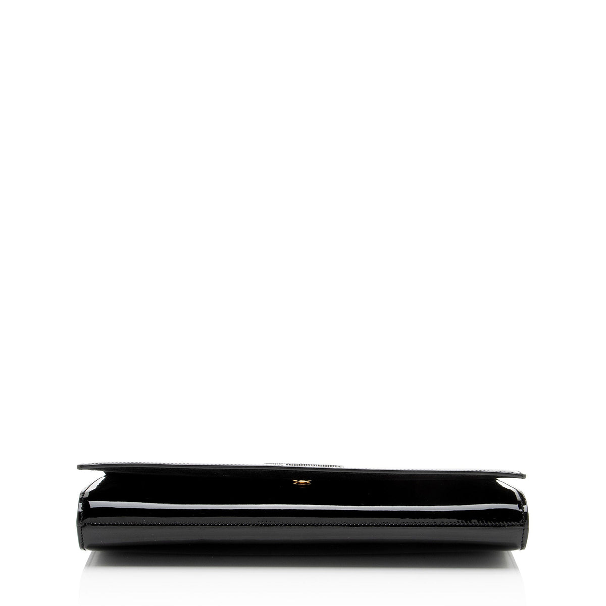 Saint Laurent Patent Leather Belle de Jour Clutch - Black