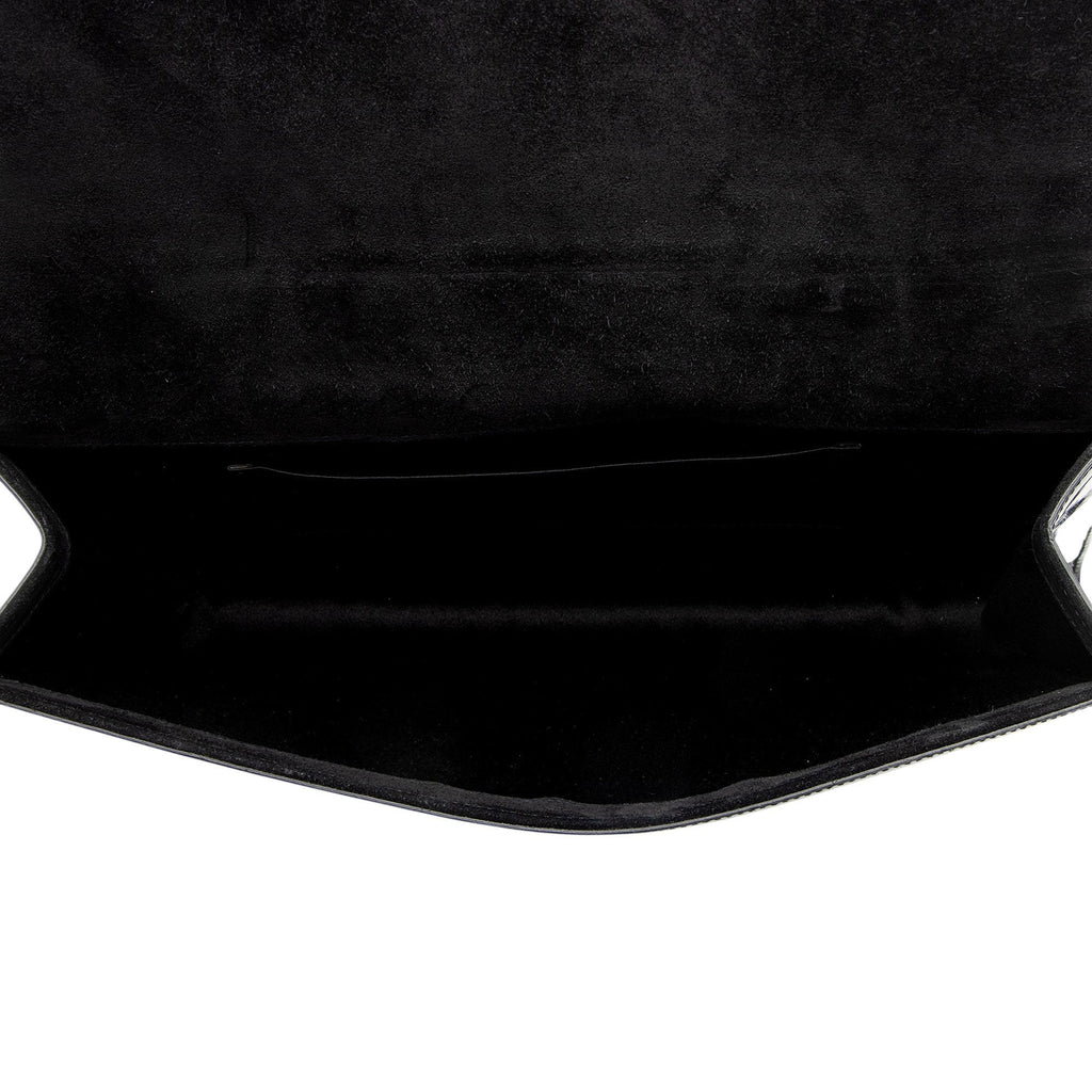 Saint Laurent Patent Leather Belle de Jour Clutch - Black