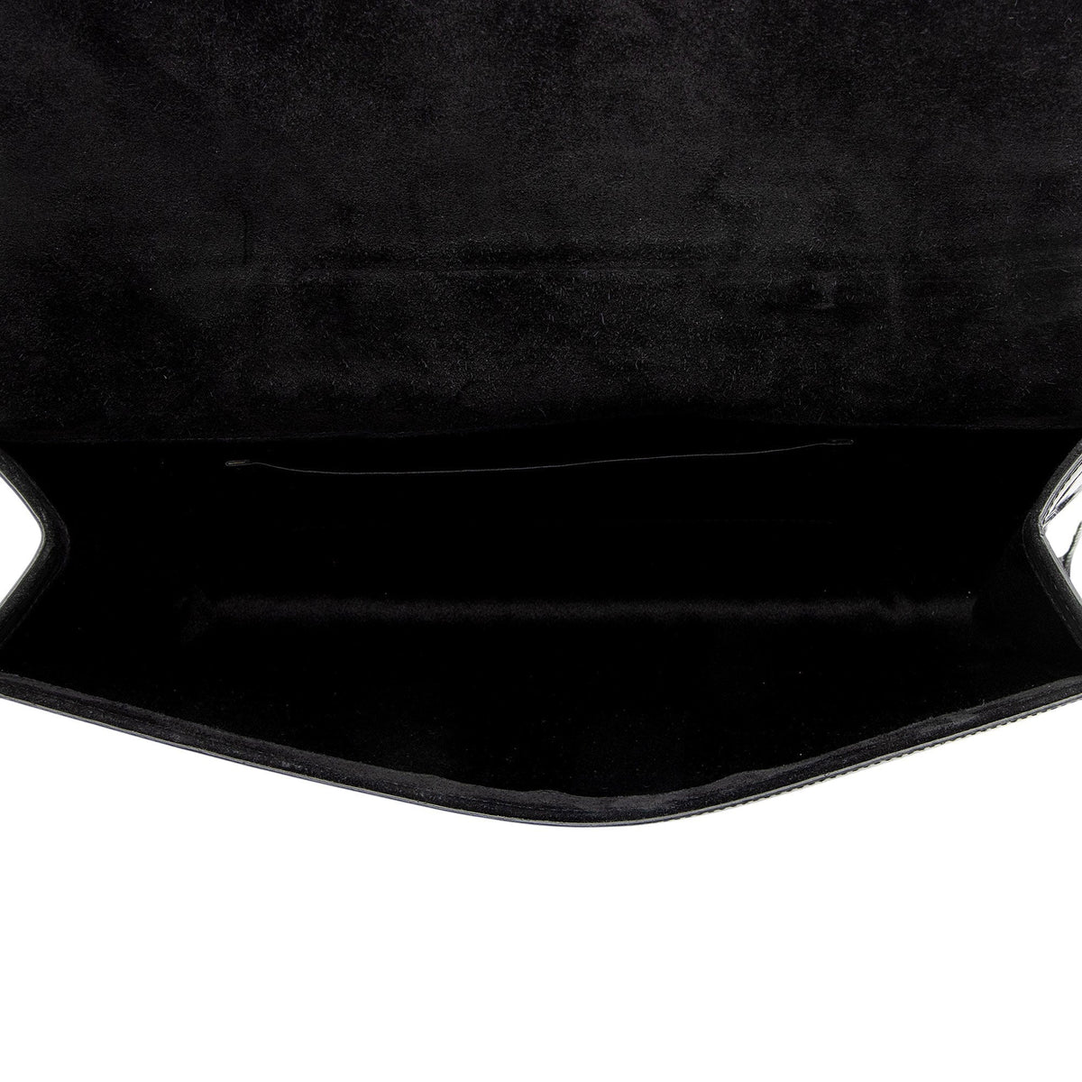 Saint Laurent Patent Leather Belle de Jour Clutch - Black