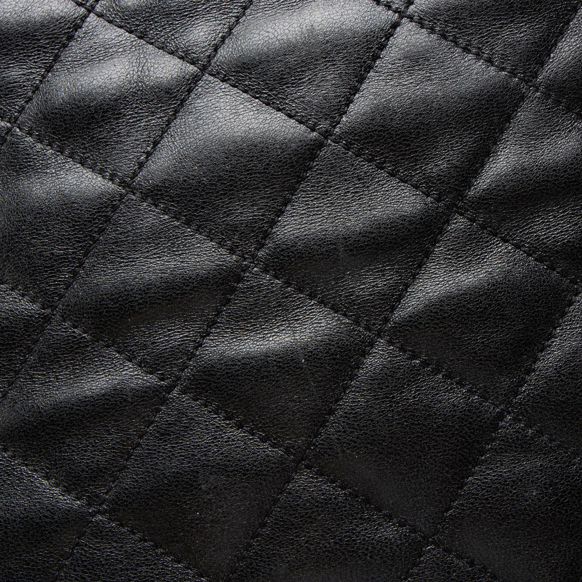 Saint Laurent Quilted Lambskin Monogram Icare Maxi Shopping Tote Bag - Black