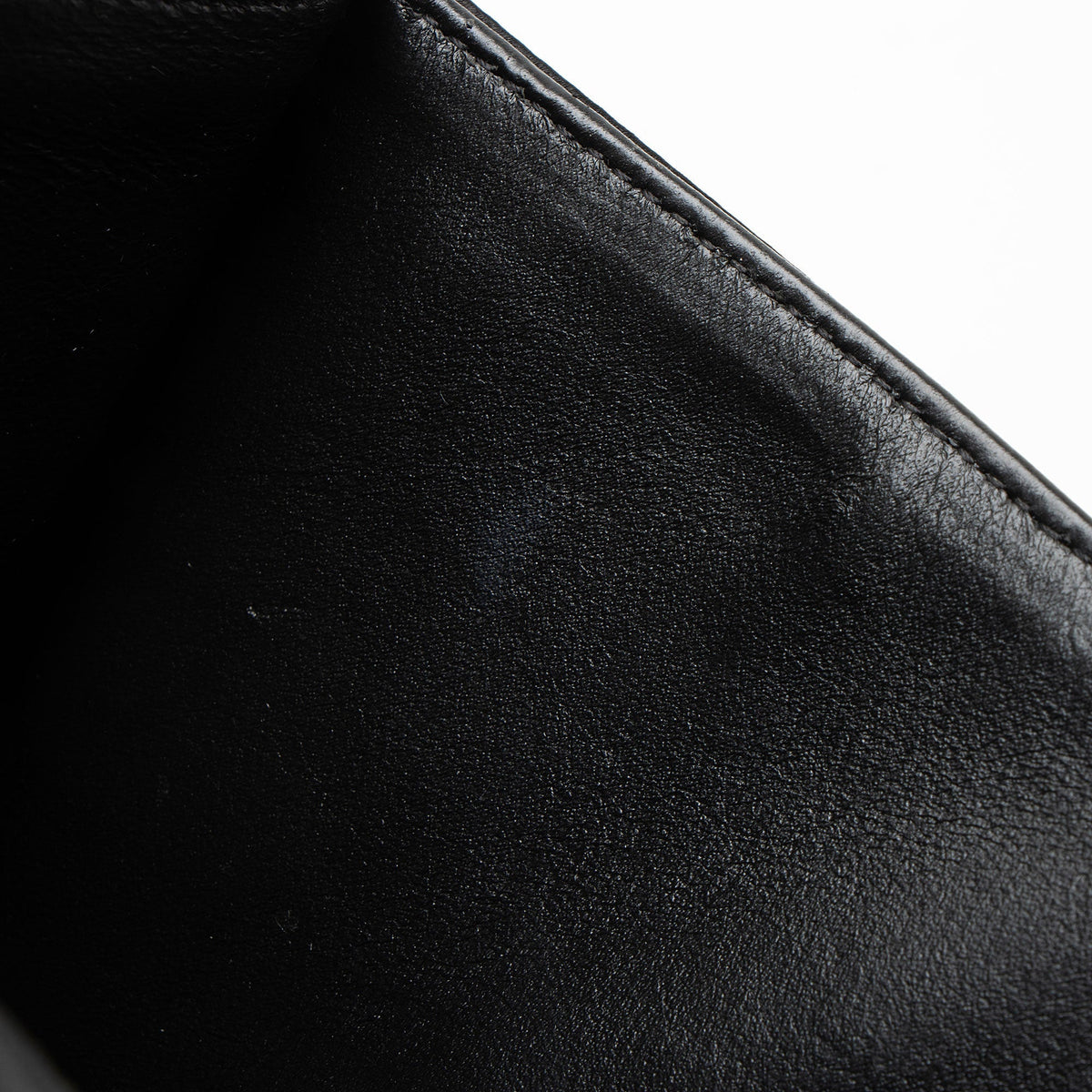 Saint Laurent Satin Monogram Gaby Chain Envelope Bag - Black/Gold