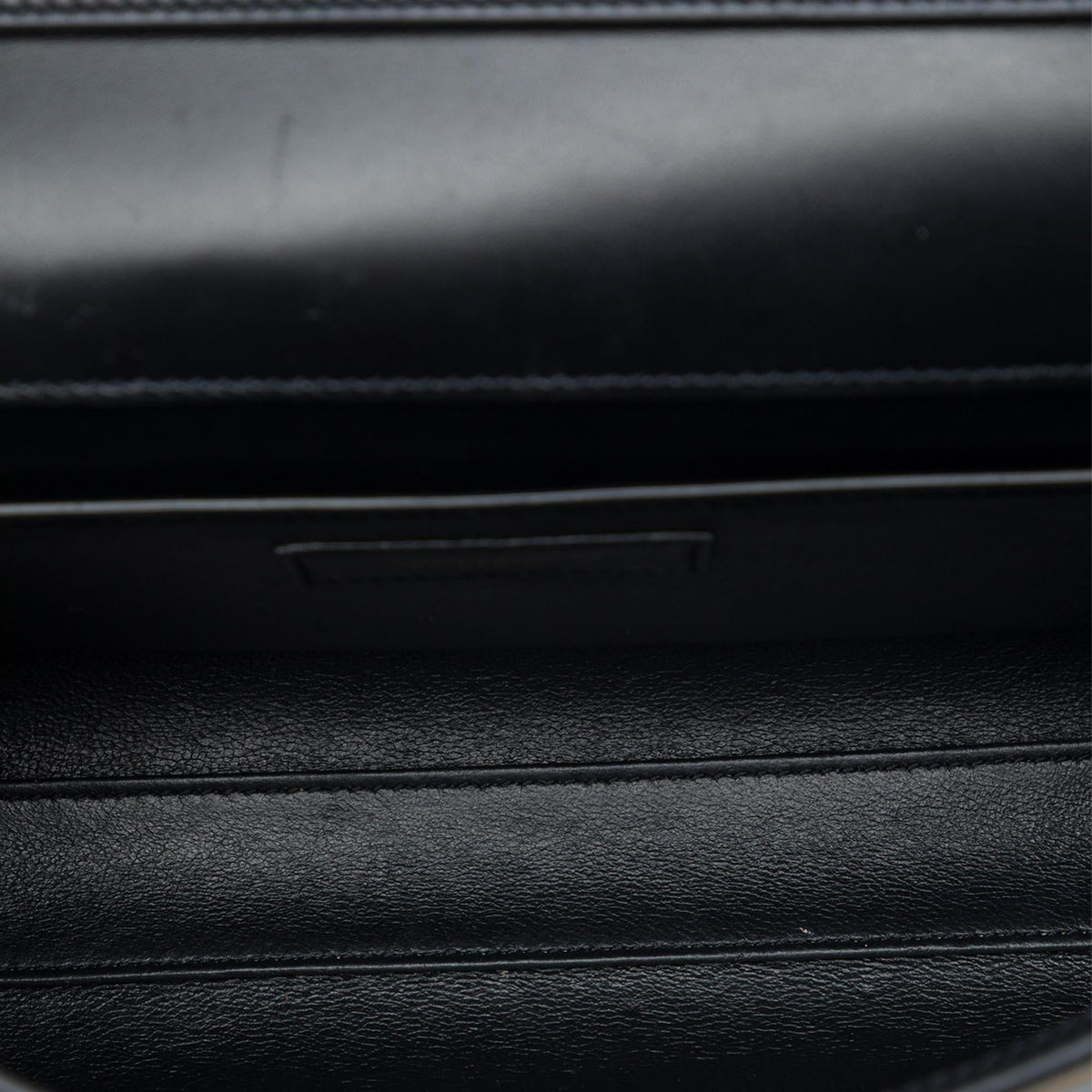 Saint Laurent Small Leather Manhattan Shoulder Bag - Black