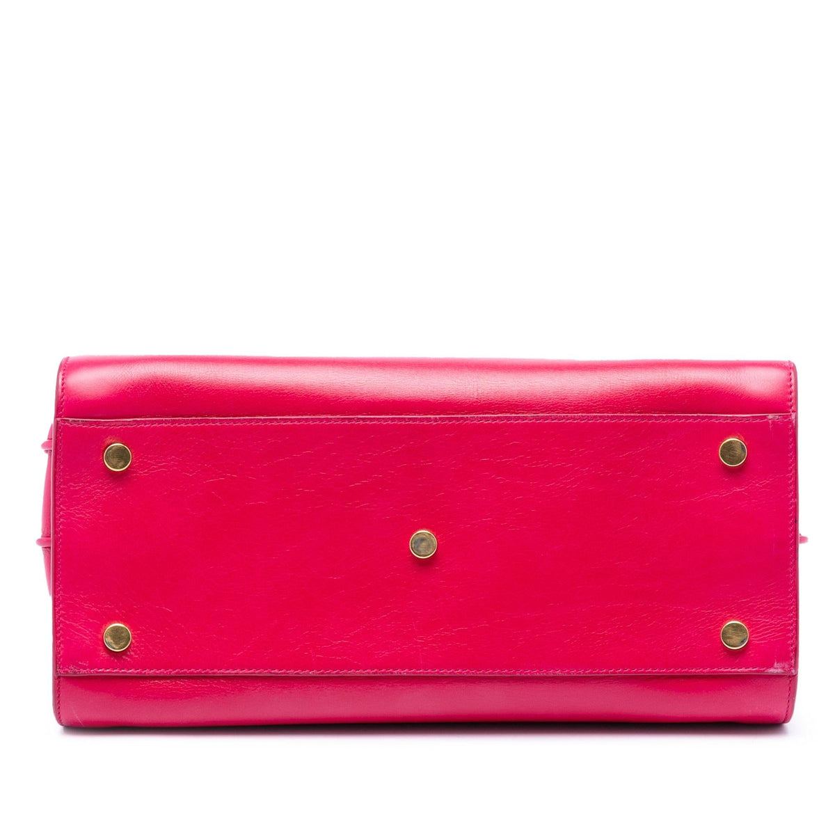 Saint Laurent Small Leather Sac De Jour Satchel - Pink