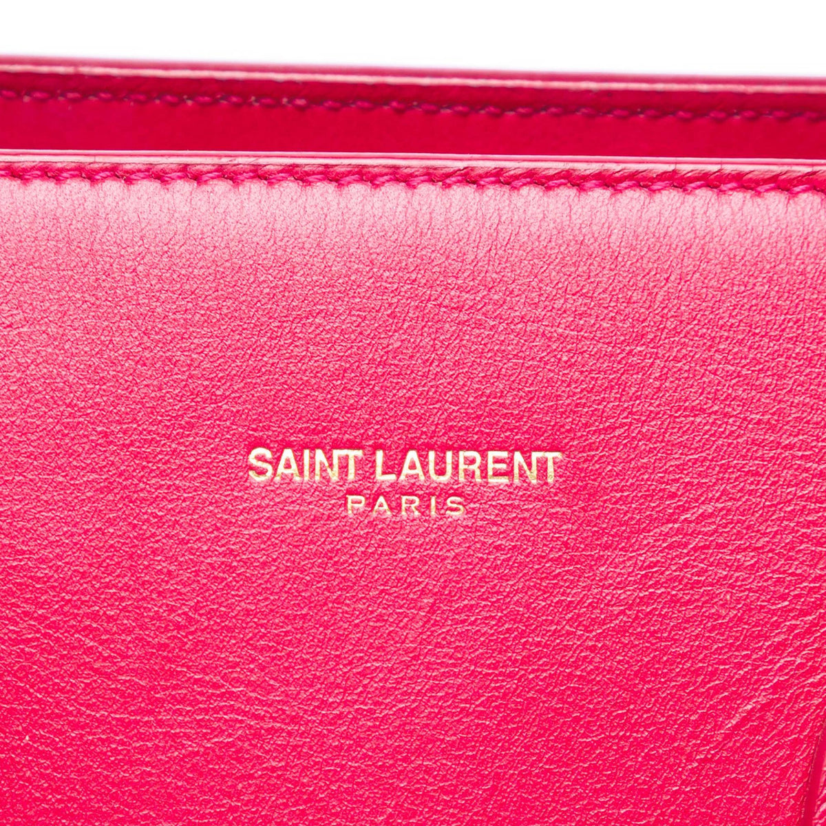 Saint Laurent Small Leather Sac De Jour Satchel - Pink
