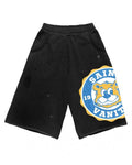 Saint Vanity Bruin Long Shorts Black
