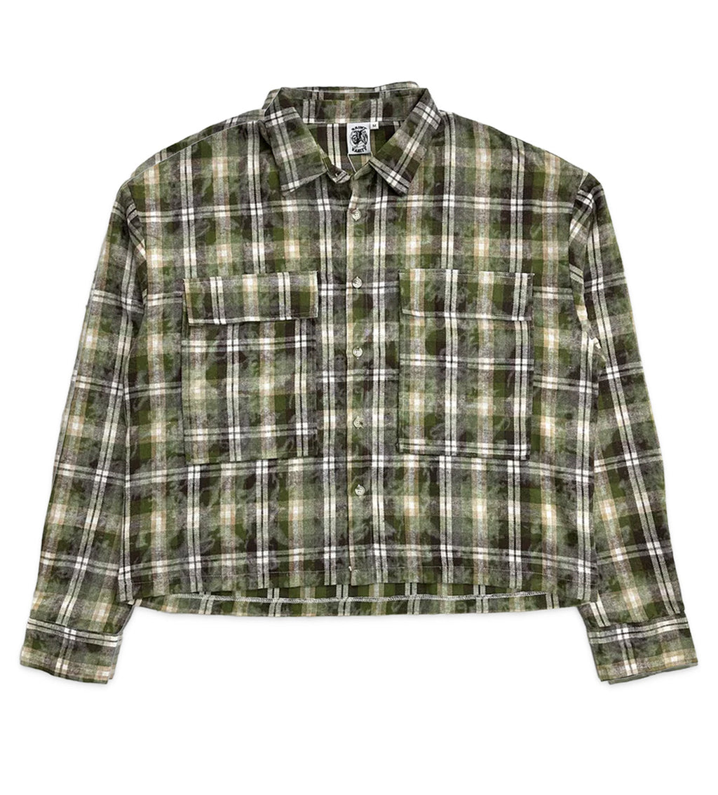 Saint Vanity Flannel Green/Brown