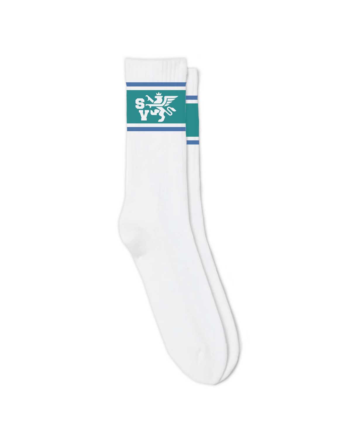 Saint Vanity Griffin Socks Teal
