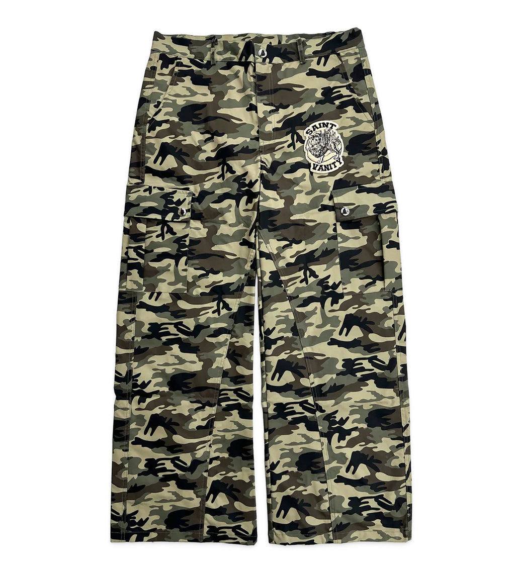 Saint Vanity Pants Green Camo