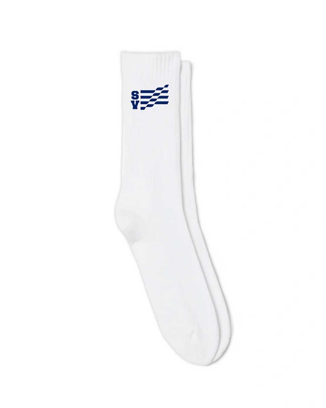 Saint Vanity SV Flag Socks White/Blue