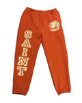 Saint Vanity Saint Love Sweatpants Orange