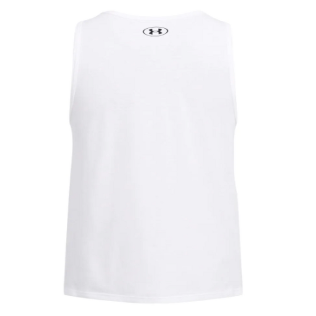 Men's Under Armour Sportstyle Logo Tank "White/Black "