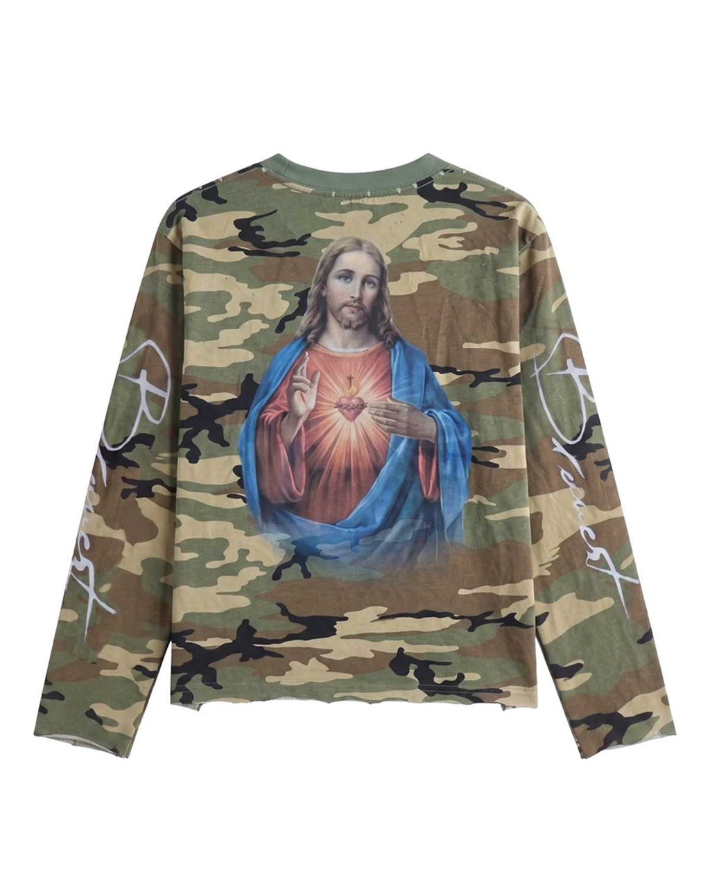 Bravest Studios Shepherd LS Tee Camo Green