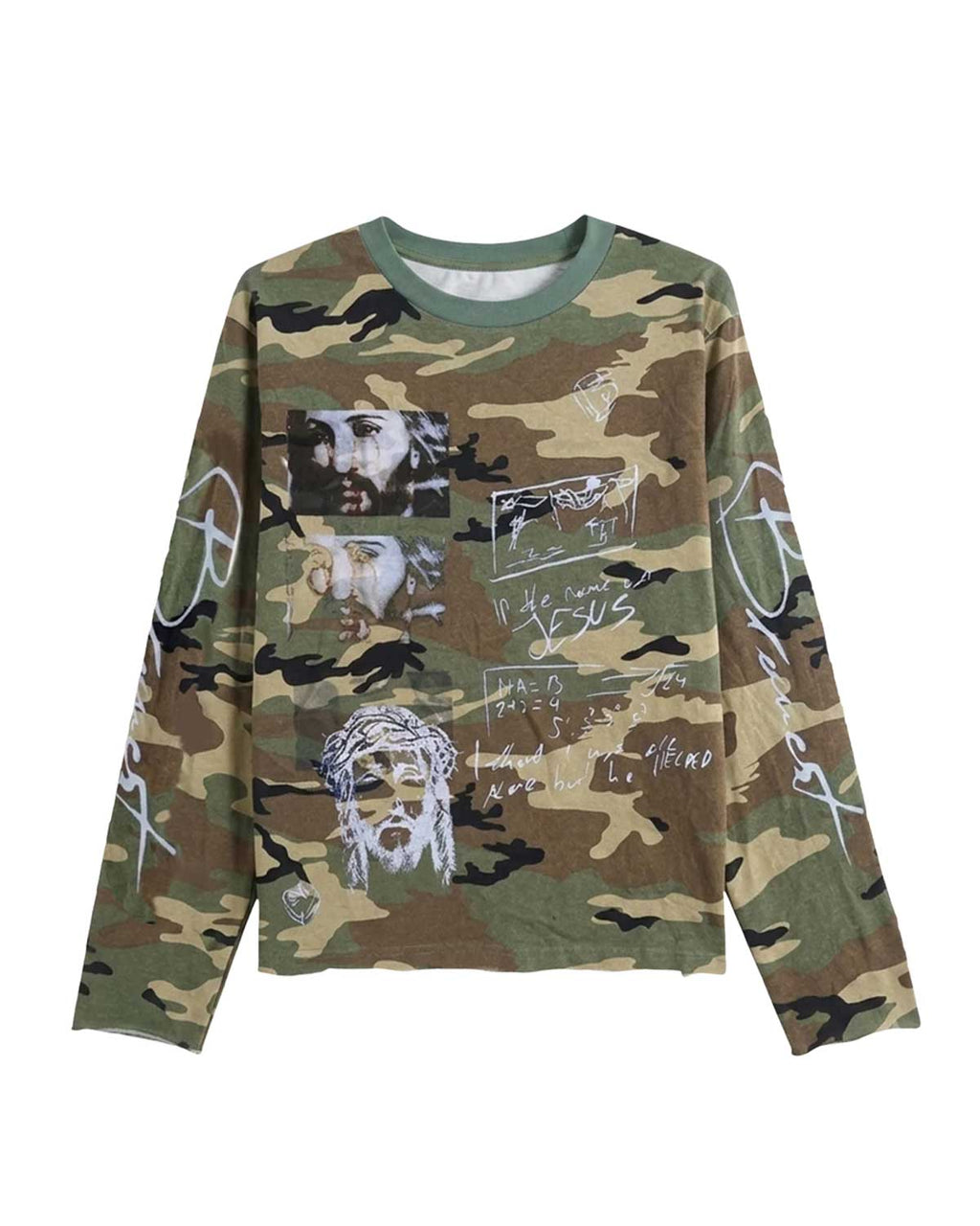 Bravest Studios Shepherd LS Tee Camo Green
