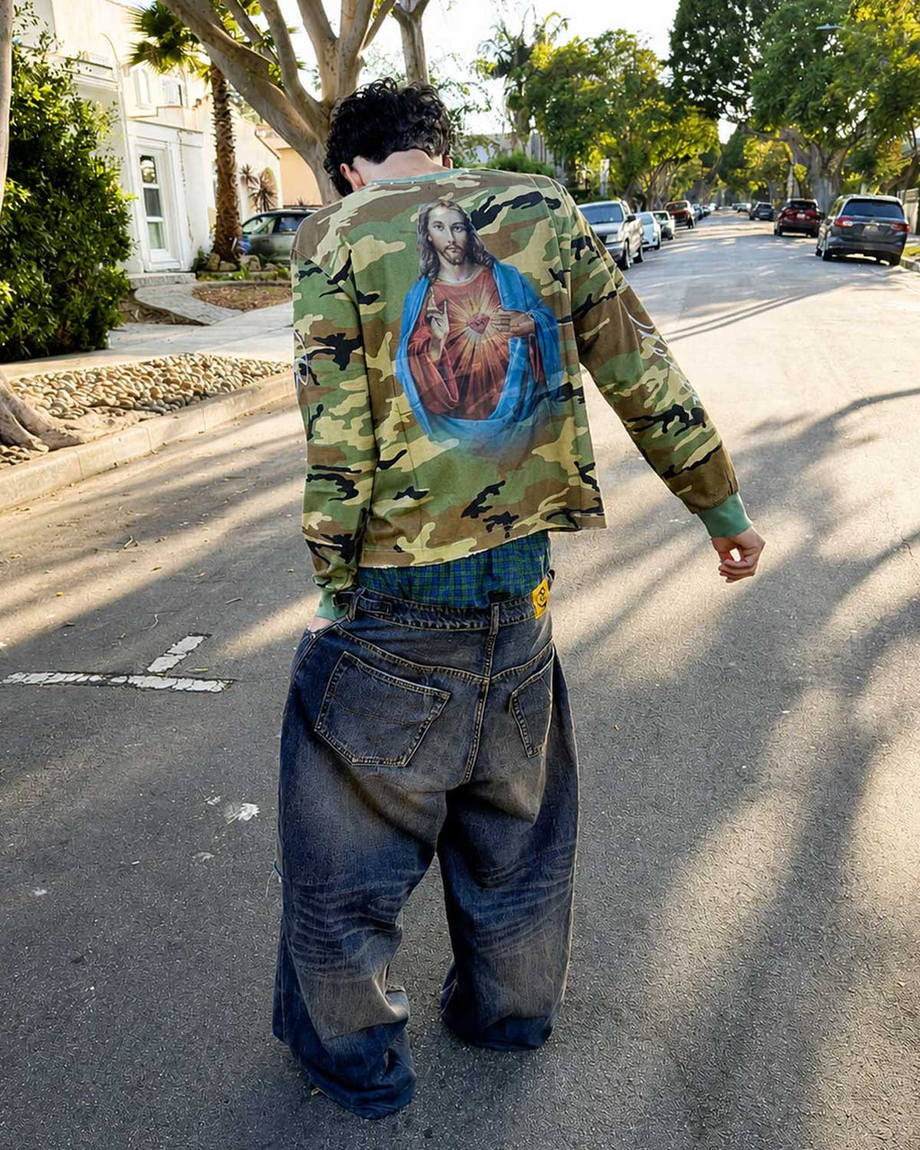 Bravest Studios Shepherd LS Tee Camo Green