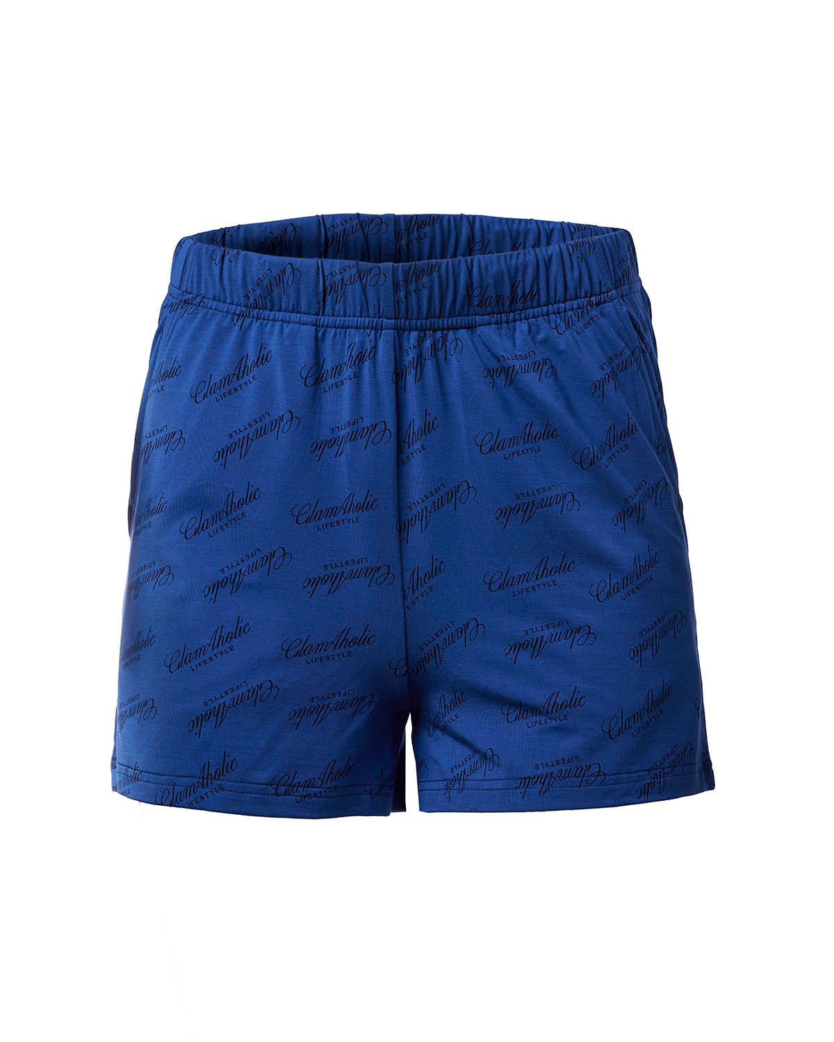 SIGNATURE LUXE PAJAMA SHORT SET - NAVY
