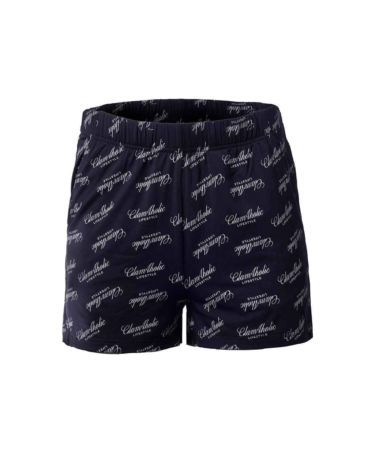 SIGNATURE LUXE PAJAMA SHORT SET - BLACK