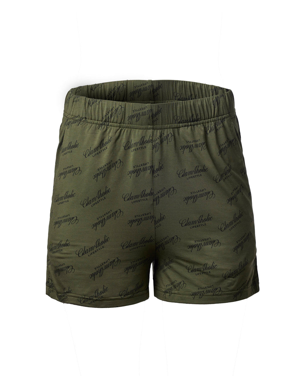 SIGNATURE LUXE PAJAMA SHORT SET - GREEN