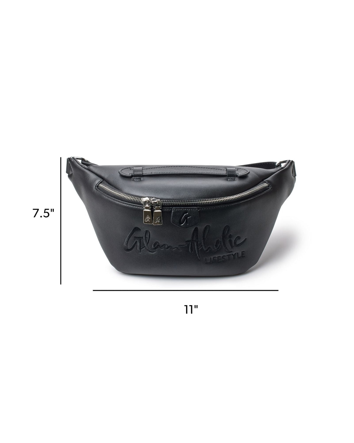SIGNATURE LOGO FANNY PACK - BLACK