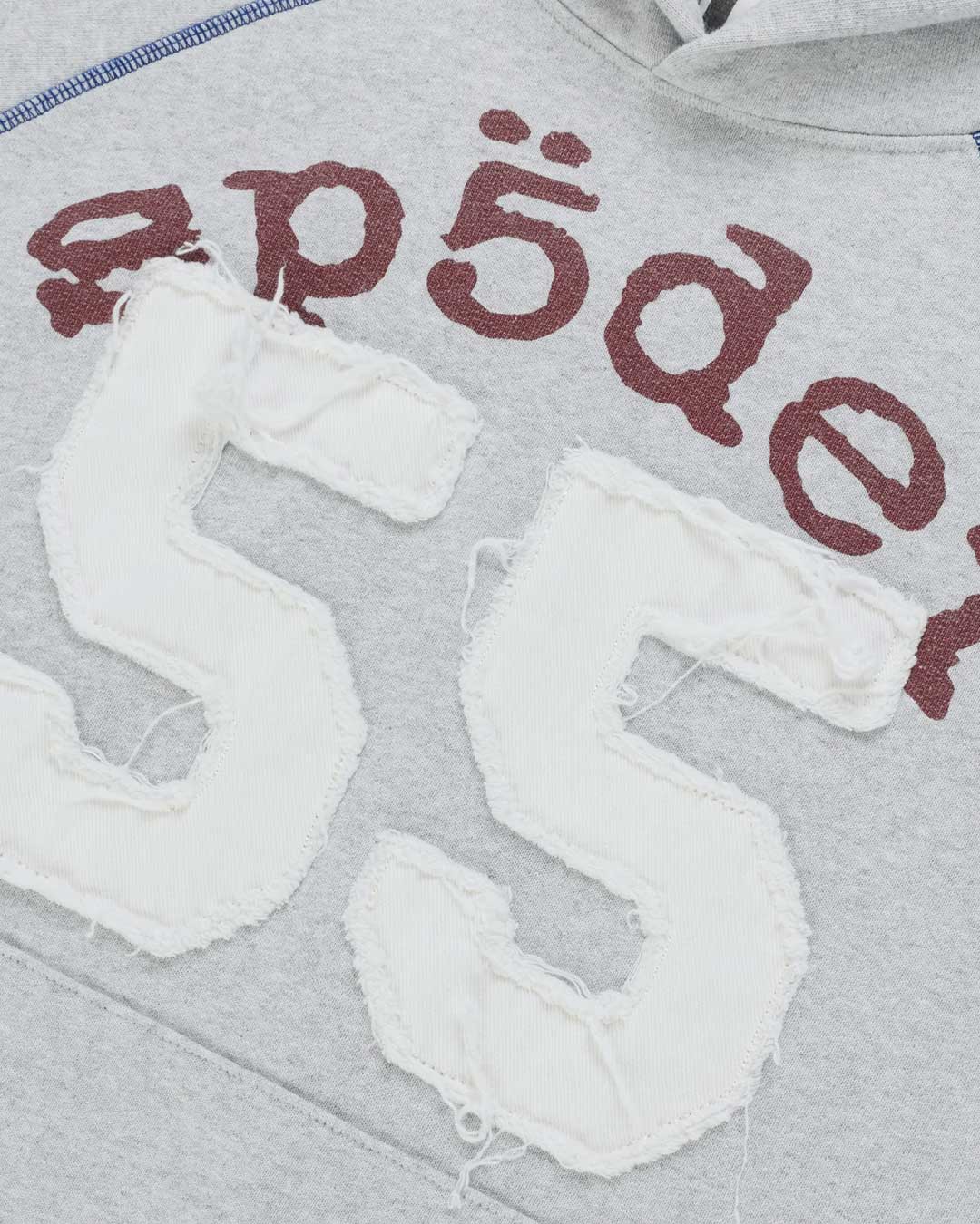 Sp5der 55 University Hoodie Heather Grey